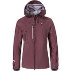 Schöffel Pizac 3l  Damen  Regenjacke lila Größe L Trekking  Elastisch Wassera