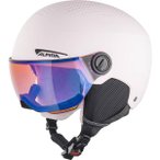 ALPINA Kinder Helm ZUPO VISOR, Größe 51 in Rot
