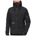 Mammut - Eiger Nordwand Pro Hardshell Hooded Jacket - Regenjacke Gr L schwarz