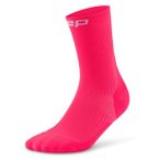 CEP - Women's Run Socks Mid Cut 5.0 - Laufsocken  II rosa