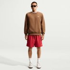 NIKE Herren T-Shirts/Tanks ku.Arm He/Uni M NK CLUB BB CREW, Größe L in Braun