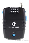 M-Wave Lock 'N 'Roll Alarm Fahrradschloss-Schwarz-One Size