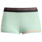Ortovox - Women's 185 Rock'N'Wool Hot Pants - Merinounterwäsche Gr S grün