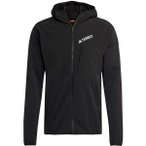 ADIDAS Herren Unterjacke Terrex Techrock CLIMAWARM+ Fleece- mit Kapuze, Größe 
