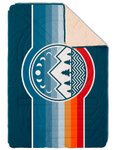 Voited - 4-in-1 Campingdecke - CloudTouch Blanket Camp Vibes Two  - Blau