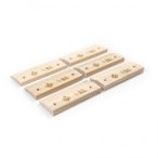 Lattice - Micros - Trainingsgriffe Gr 6-Pack beige/weiß
