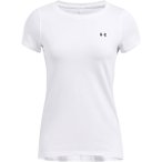 UNDER ARMOUR Damen Kurzarm HG Armour SS, Größe XL in Weiß