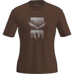 Salewa Eagle 3Cime  Herren  T-Shirts braun Größe S Trekking  Hautfreundlich Ly