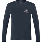 Super.Natural Toni Bio J  Herren  Longsleeves blau Größe S Trekking  Hautfreun
