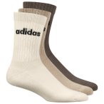 adidas - Cushioned Linear Crew 3-Pack - Multifunktionssocken 37-39 beige