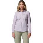 COLUMBIA Damen Hemd Skien Valley Long Sleeve Shirt, Größe XL in Lila