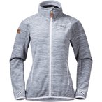 Bergans Hareid Fleece  Damen  Fleecejacke grau Größe XS Trekking  Atmungsaktiv