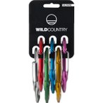 Wild Country Wildwire Rack 6 Pack Schnappkarabiner Unisex ( Grau one size)