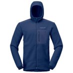 Norrøna - Trollveggen Warm3 Zip Hood - Fleecejacke Gr XL blau