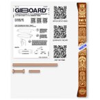 Gibbon Slacklines - Giboard Line - Slackline Gr 160 x 5 cm travel