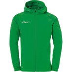 UHLSPORT Kapuzenjacke GOAL 25 EVO WOVEN HOOD JACKET Kids, Größe 140 in Grün