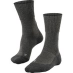 FALKE TK1 Wool Herren Socken, Größe 46-48 in Grau