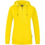 JAKO Damen Funktionsjacke Kapuzenjacke Organic, Größe 34 in Gelb