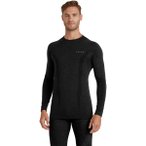 FALKE Herren Unterhemd WT Longsleeve m, Größe XL in Schwarz