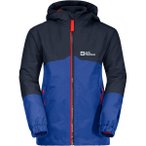 JACK WOLFSKIN Kinder Doppeljacke ICELAND 3IN1 JACKET B, Größe 104 in Blau