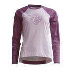 Zimtstern PureFlowz LS Trikot Damen  Radtrikots lila Größe L Mountainbike  Ela