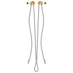 Petzl - Evolv Adjust - Selbstsicherungsschlinge Gr One Size grau/weiß