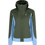 Montura Dolomiti Wind   Damen  Softshelljacke gruen Größe M Trekking  Elastisc