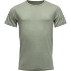 DEVOLD Breeze Plus Merino 200 T-Shirt Man - Funktionsshirt S fog