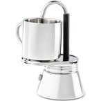 GSI Mini-Espresso Set 1 Cup  Camping Kochgeschirr silber Größe ONE SIZE Campin