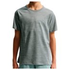 Nike - Kid's Dri-Fit Miler S/S Top - Funktionsshirt Gr XS grau