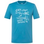 super.natural - Cote D'Azur Tee - Merinoshirt Gr M blau