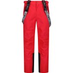 CMP Herren Latzhose Herren Skihose Salopette - Normalgröße, Größe 48 in Rot