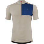 Löffler Skys Block Mid Half Zip Trikot Herren  Radtrikots grau Größe XS Grave