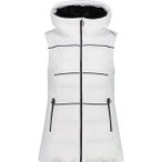 CMP Damen Weste WOMAN VEST FIX HOOD, Größe 38 in Weiß