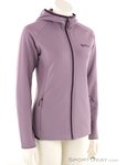 Jack Wolfskin Baiselberger Hooded FZ Damen Fleecejacke-Lila-S