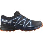 SALOMON Kinder Trekkinghalbschuhe SHOES SPEEDCROSS WP J Dark N/Dark B/Redo, Grö