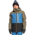 QUIKSILVER Kinder Funktionsjacke SIDE HIT YTH B SNJT, Größe 140 in Grün