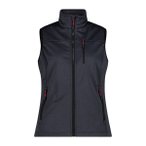 CMP Damen Westen Da WOMAN VEST, Größe 46 in Schwarz