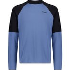 Mons Royale Herren Quad Merino Fleece Pullover (Größe M, blau)