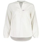 Maloja - Women's StreicheckM. - Bluse Gr M weiß