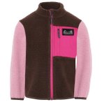 Didriksons - Kid's Anten Full-Zip - Fleecejacke Gr 80 braun/rosa
