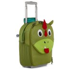 Affenzahn - Kinderkoffer Drache - Kinderrucksack oliv