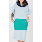 DEPROC ACTIVE Poncho PONCHINO Badeponcho PARLEE BEACH, Größe XL in Blau