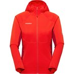 Mammut Taiss Ml   Damen  Fleecejacke rot Größe S Alpinklettern | Bergsteigen |