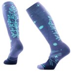 Smartwool - Women's Ski Full Cushion Ice Blossom OTC Socks - Skisocken 42-45 bla