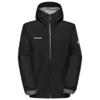 Mammut - Crater Light Hardshell Hooded Jacket - Regenjacke Gr L schwarz