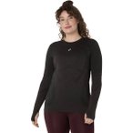 ASICS Damen T-Shirt ROAD SEAMLESS LS TOP, Größe L in Schwarz