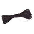 Basic Nature - Gummiseil Gr 10 m - 2 mm schwarz