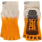 Injinji Grip Toeless Mini-Crew   Freizeitsocken orange Größe 35  Yoga | Traini