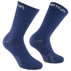 La Sportiva - Merino Hiking Socks - Wandersocken 35-37 blau